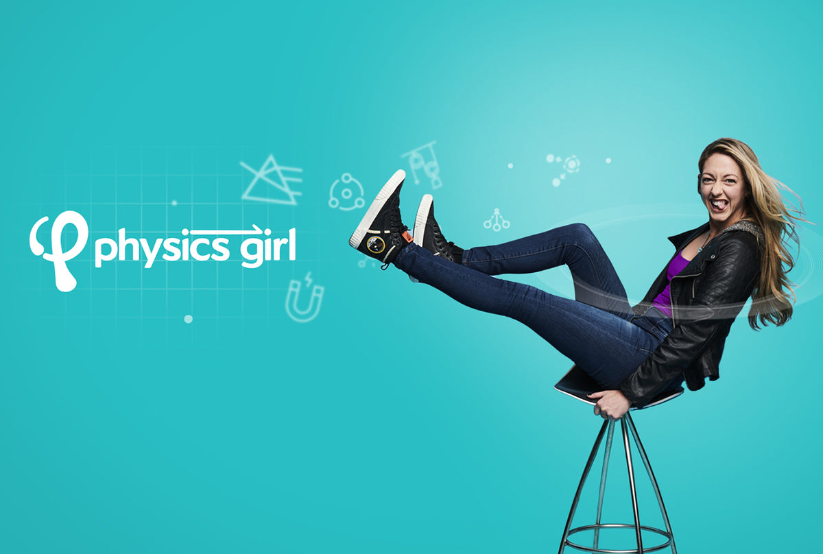physics girl clipart book