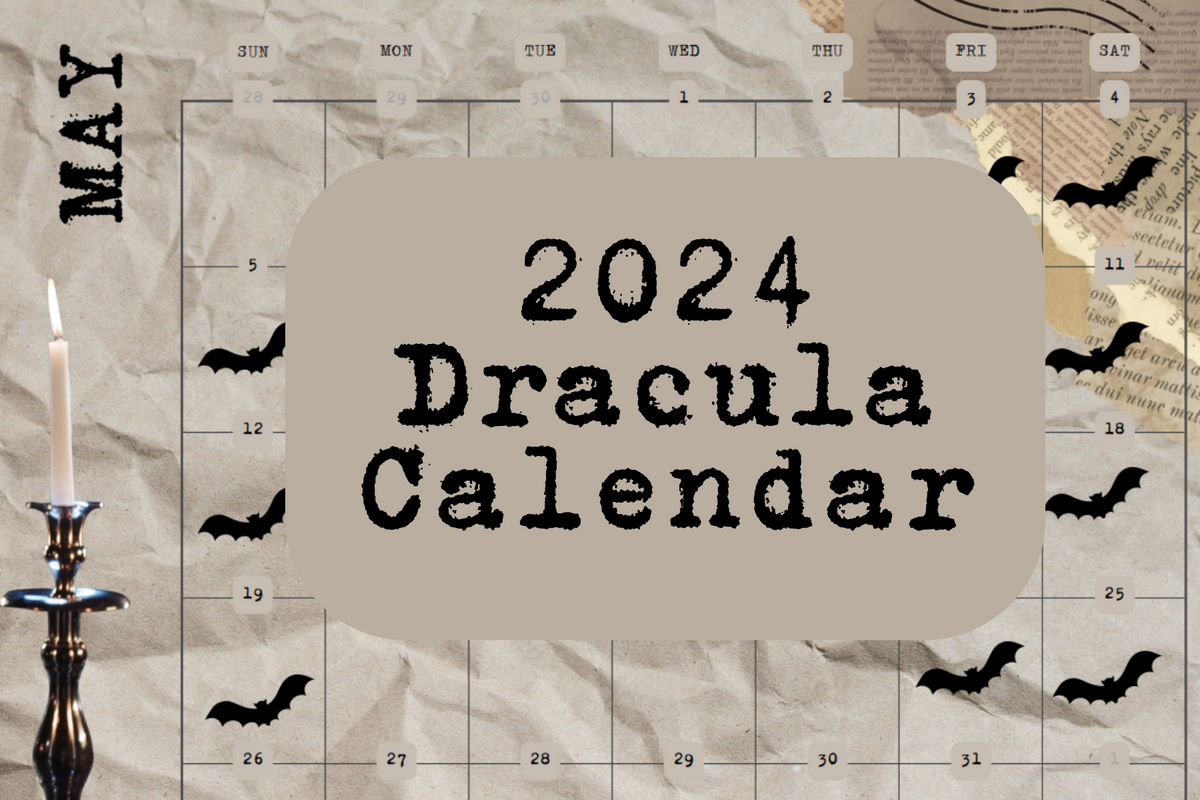 2024 Dracula Calendar DFTBA