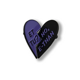 "Et tu? No, E-Than." Enamel Pin 2-Pack