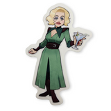 Rotating Heroes Podcast-Vana AKA Valthorn Sticker
