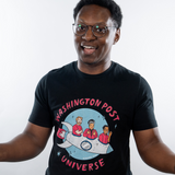 Washington Post Universe Rocket Tee
