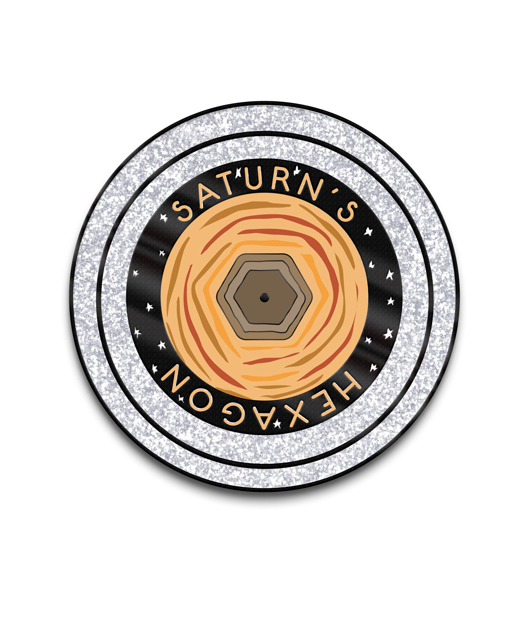 Scishow Pin of the Month - (May 2024): Saturn's Hexagon