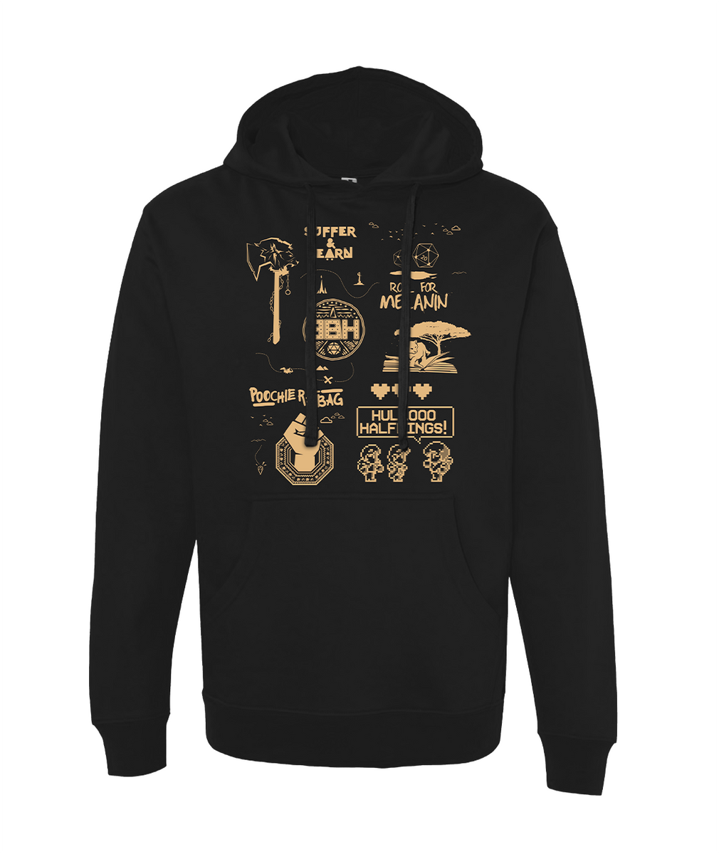 Collage Hoodie - Black Version