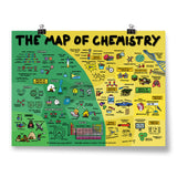 A green and yellow poster covered in text and graphics - by Domain of Science