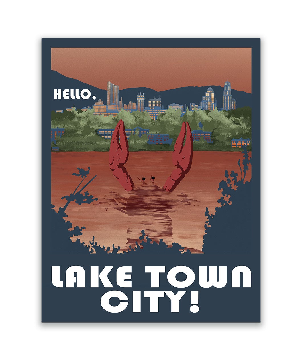 Hello, Lake Town City: A Superpowered City Worldbook - Patreon Price