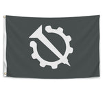 Nail and Gear Flag - Hello Internet - DFTBA