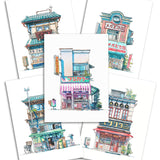 Storefront Postcard Set