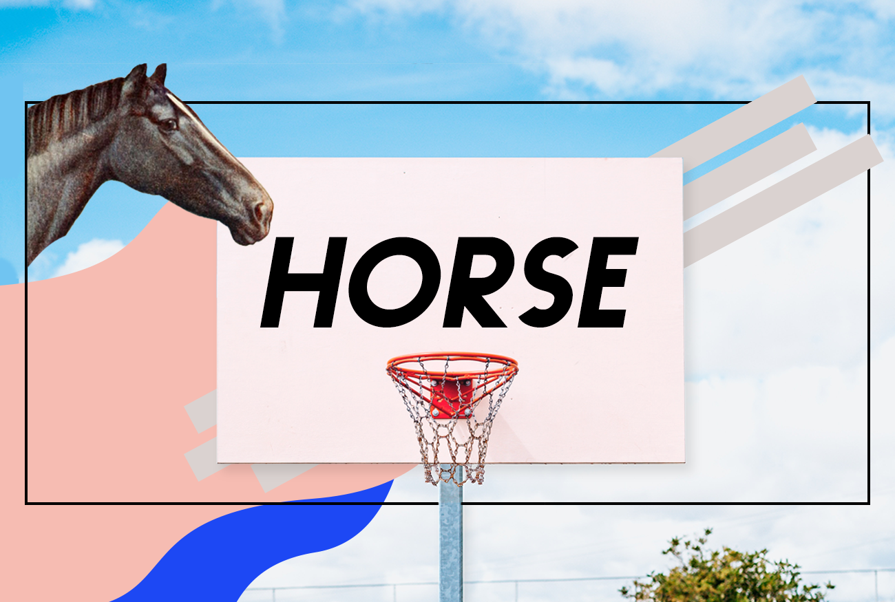 Basket best sale ball horse