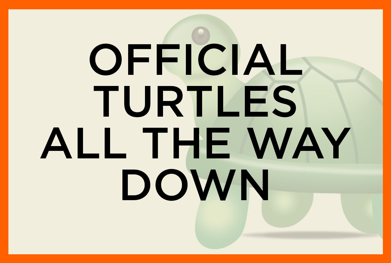 Official Turtles All The Way Down Store