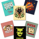 Pizza John Sticker Packs