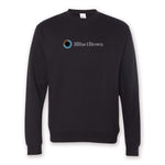 A black crewneck sweatshirt with the 3Blue1Brown logo on the front. From 3Blue1Brown.