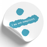 The Bravery of Ed Sheeran 4" Vinyl Sticker