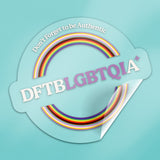 DFTBLGBTQIA+ Sticker