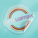 DFTBLGBTQIA+ Sticker