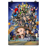 Desert Bus Poster Bundle A (DB1 - DB10)