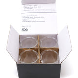 NileRed 25ml Beakers (Shot Glass Set)