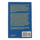 The back of the book with small text summarizing the book.