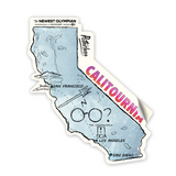 CaliTOURnia sticker