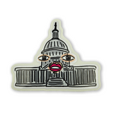 Washington Post Universe -Capitol Sticker