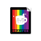 Drawfee Throwback Pride Sticker