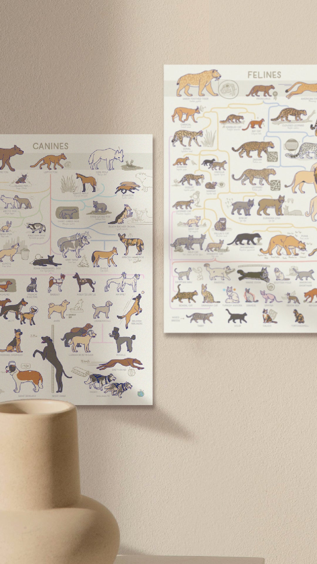 Canines and Felines Posters