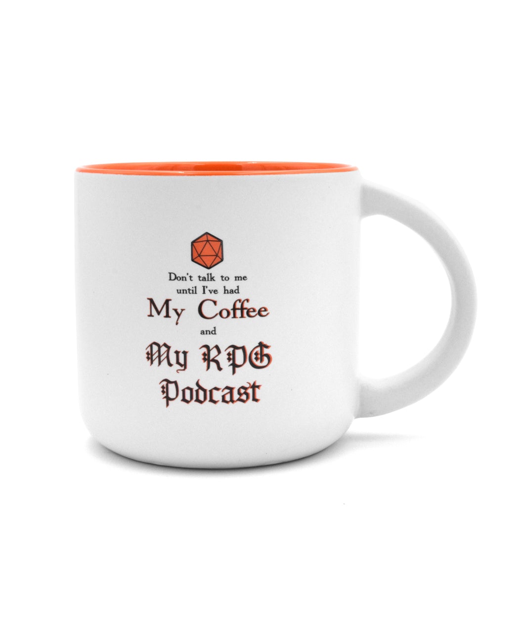 Coffee + RPG Podcasts Mug - Patreon Price