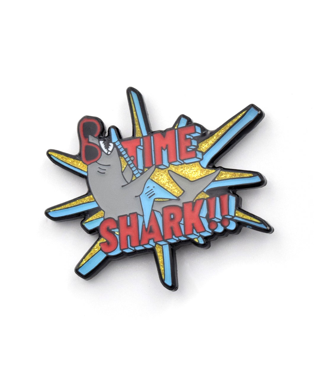 Time Shark Pin - Patreon Price