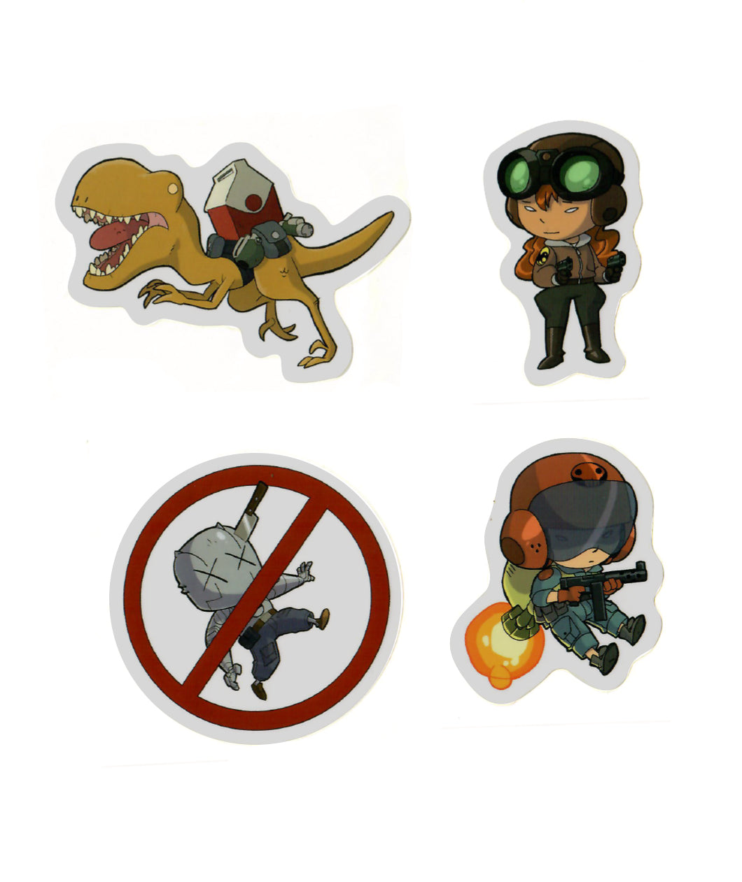 Atomic Robo Sticker Pack