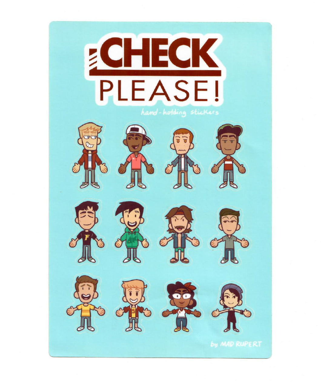 Check, Please! Year Three Sticker Sheet