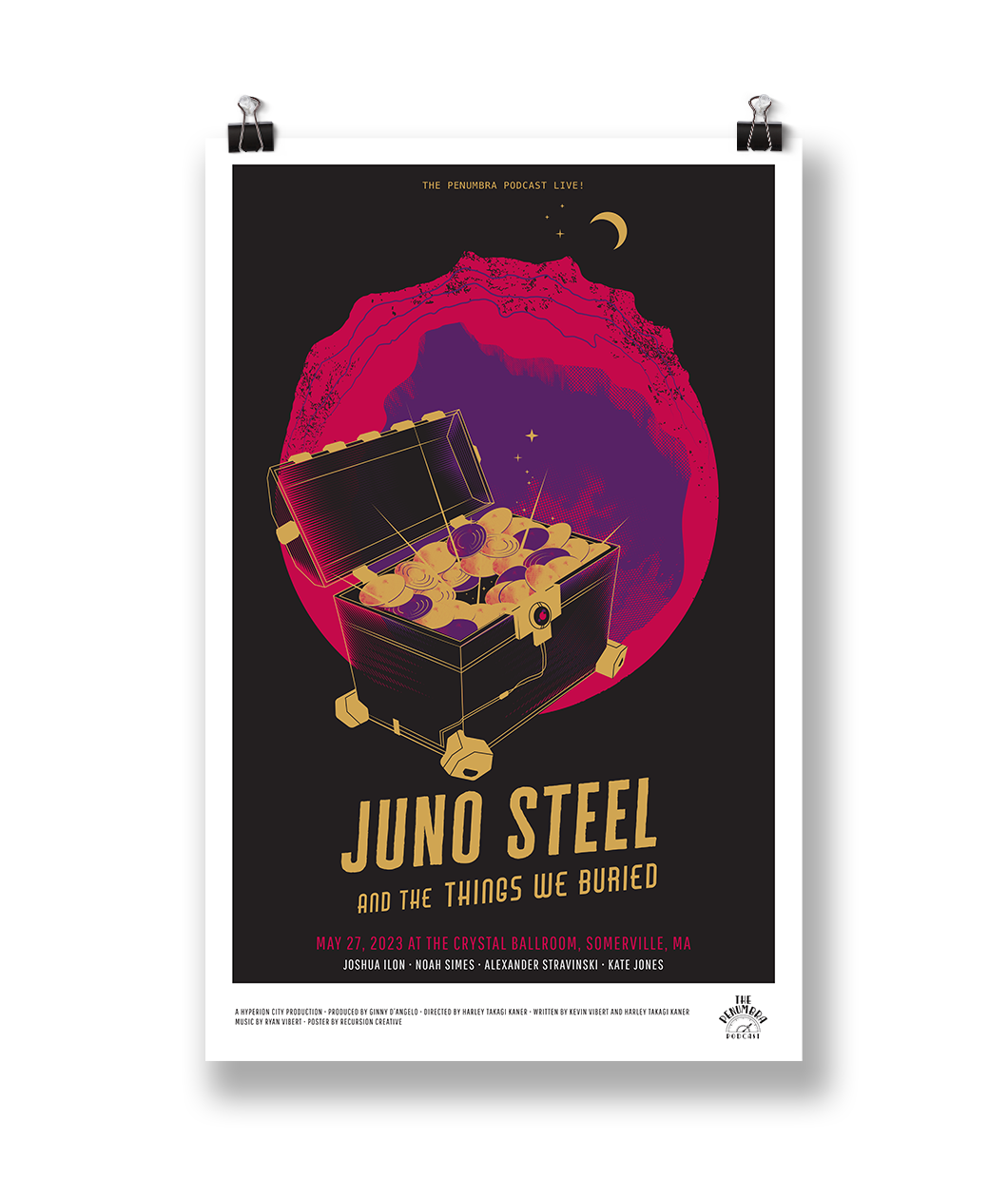 Juno Steel and the Things We Buried Poster