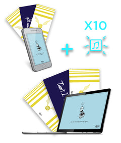 Phone and computer bundles with different Potterless backgrounds with different sayings. Comes with ten backgrounds.