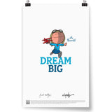 Amelia Earhart &quot;Dream Big&quot; Poster