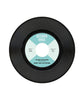 A black 45 record with a blue label that reads "Wizard Bros" and has track info.  By Harry and the Potters.
