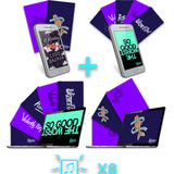 Phone and computer bundles with different Potterless backgrounds with different sayings. Comes with eight backgrounds.