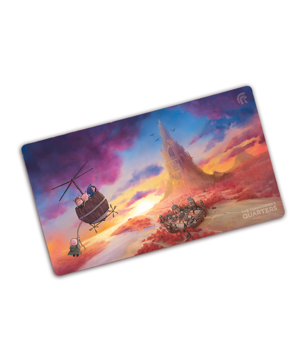 The Great Pig-Venture Kickstarter Playmat (Patreon Only - Signed and Unsigned Options)