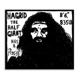 Hagrid Vinyl Sticker