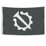 Nail and Gear Flag - Hello Internet - DFTBA