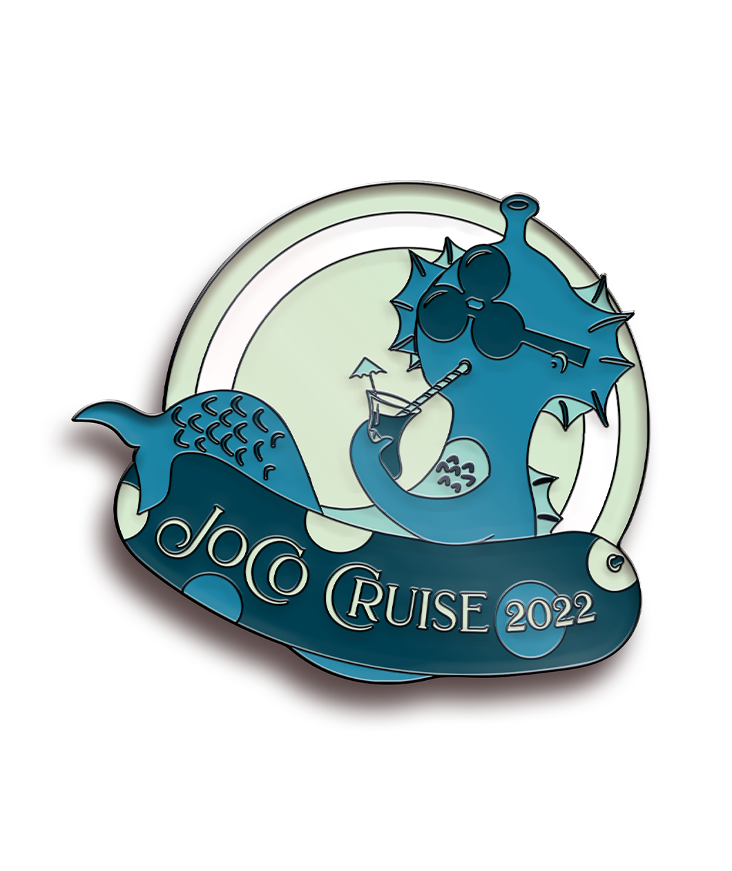2022 Sea Monster Enamel Pin