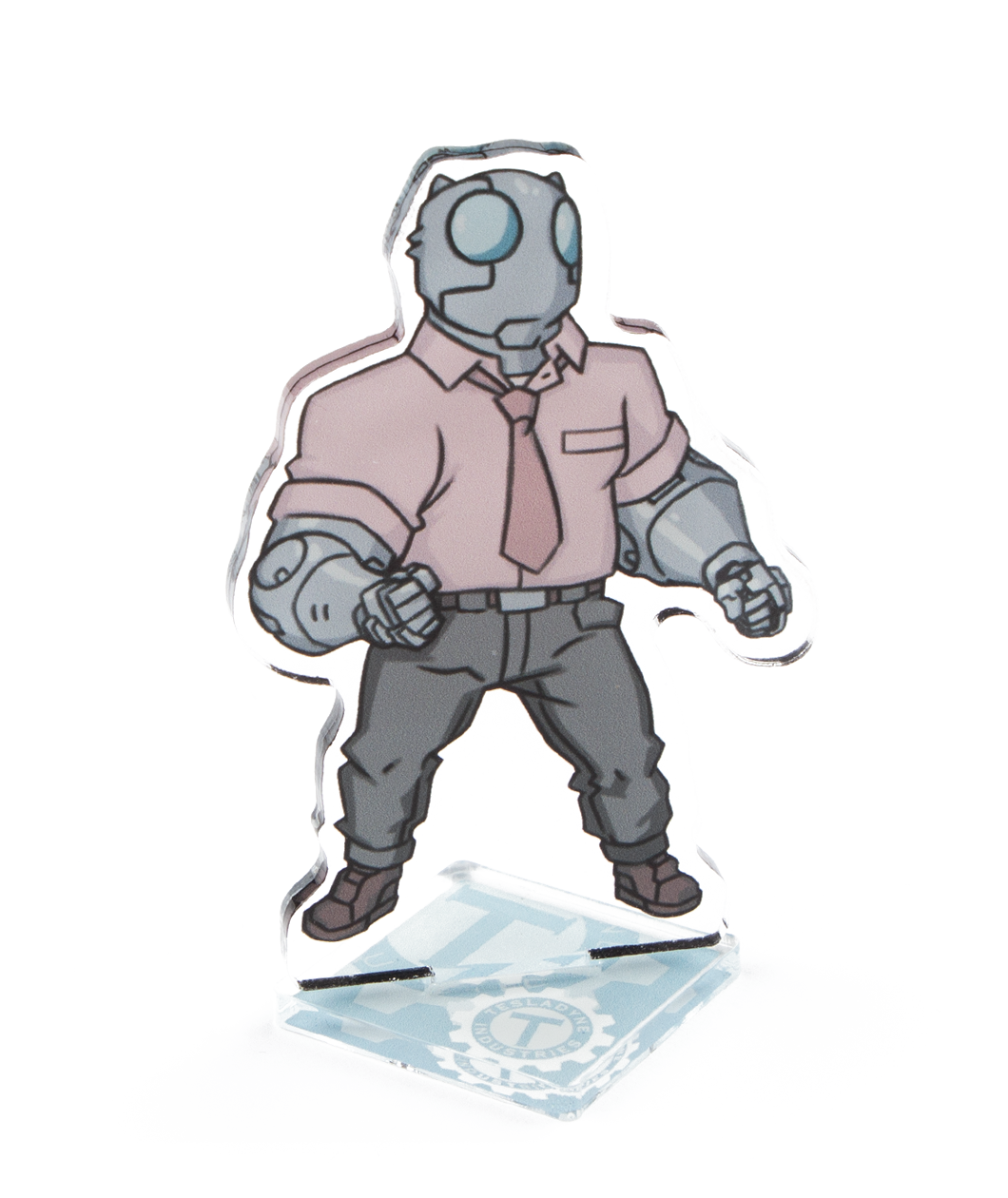 Atomic Robo in standee form. 